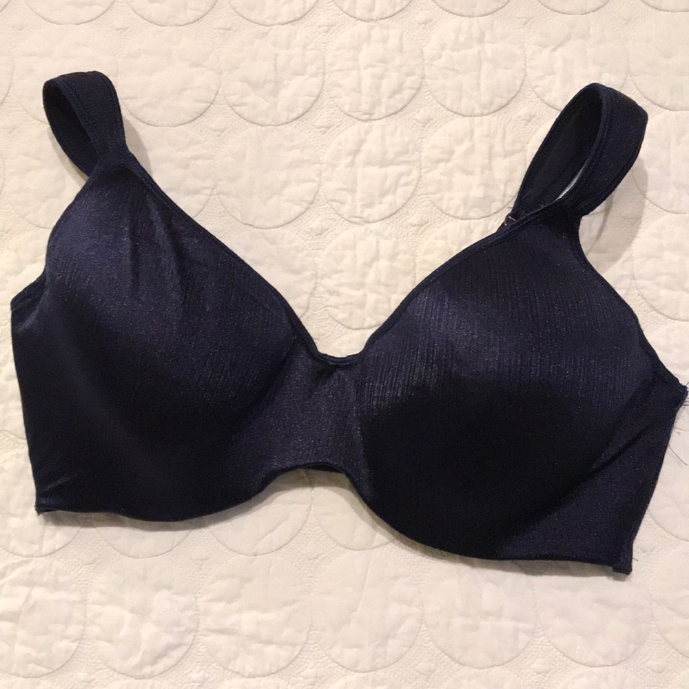 {Adrienne Vittadini} Navy Blue Underwire Bra 40D